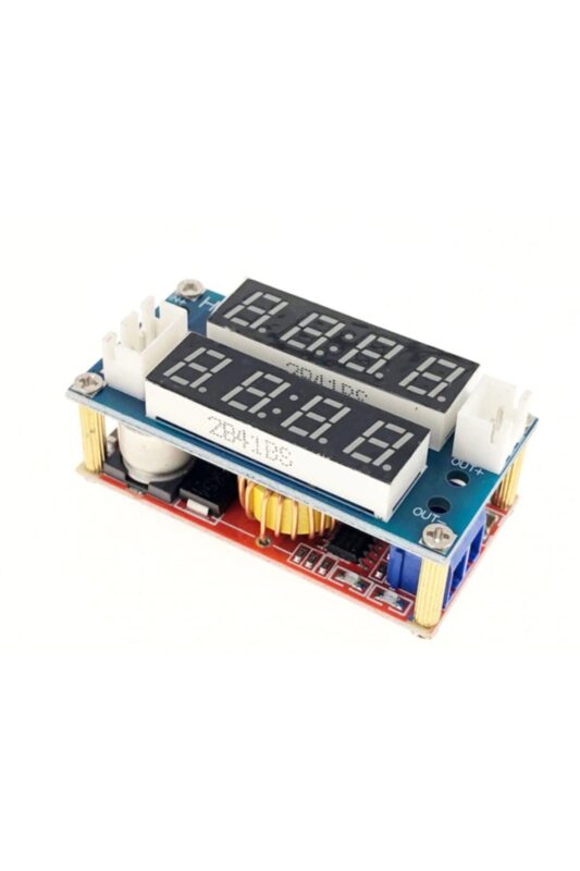 Ekranlı Xl4015 5a Volt Amper Ayarlı Cc/cv Voltaj Düşürücü Modül