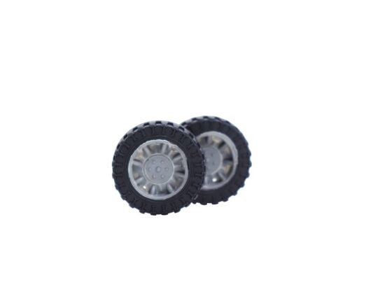 8 Adet Plastik Tekerlek Tekerlek (27x10 mm)