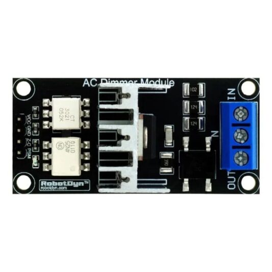 Arduino uyumlu 2 Kanal AC Dimmer Modül, 1 Kanal, 3.3V/5V - Görsel 2