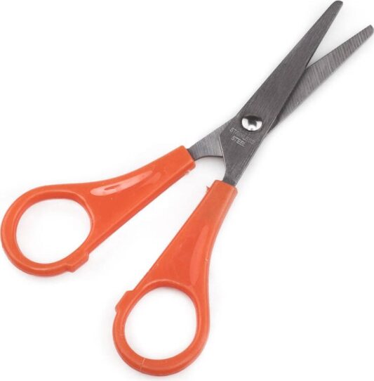 Plastik Saplı Makas Turuncu
