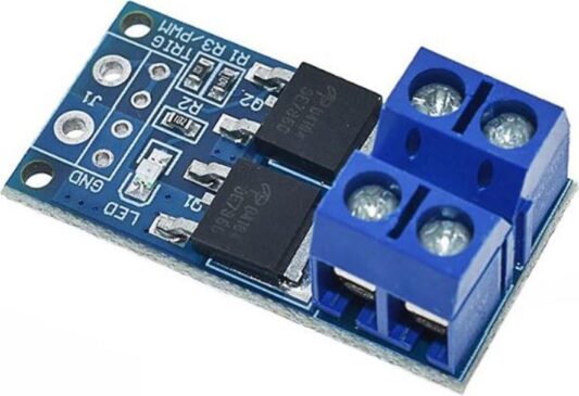 15A 400W Pwm Kontrollü Mosfet Anahtarlama Kartı Dual Mosfet - Görsel 4