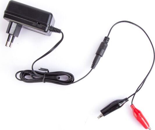 Sertec BCRW1000 6V/12V 1A Kademeli Batarya ve Akü Şarj Adaptörü - Görsel 4