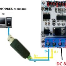 Modbus 4-20mA, 0-5V, 0-10V Analog Sinyal Modülü