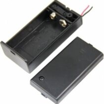 Pil Yuvası 9 Volt I Kapaklı Switchli Aç Kapa