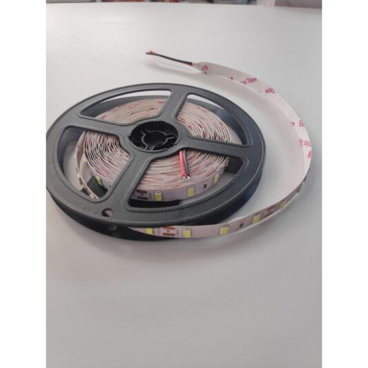 5 METRE İÇ MEKAN BEYAZ ŞERİT LED İKİ UCU KABLOLU 12 VOLT DCED-2090 - Görsel 2