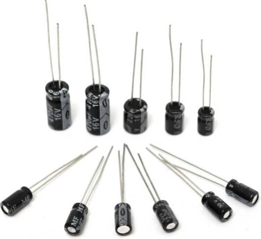 10Adet 3.3uf 50V Elektrolit Kondansatör 4x7mm - Görsel 2