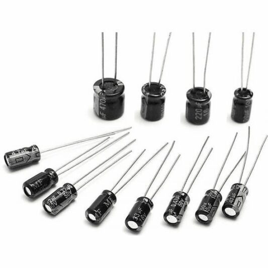 10 Adet 100 uf 16v 5x7 Kondansatör