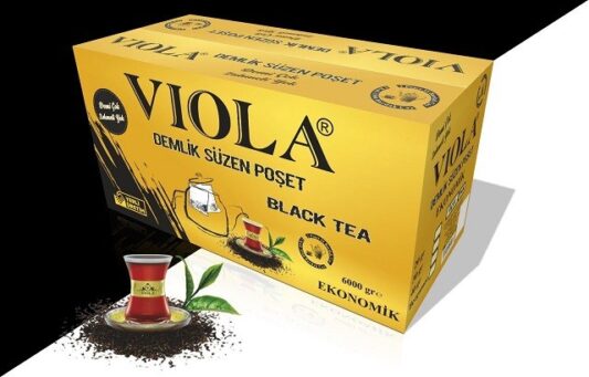Viola Çay 6Kg - 20gr X 300 Adet Süzme Demleme Poşet Çay Demlik
