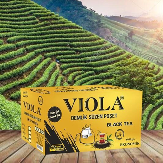 Viola Çay 6Kg - 20gr X 300 Adet Süzme Demleme Poşet Çay Demlik - Görsel 3