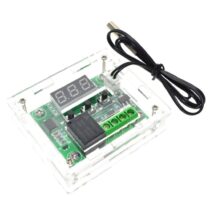 Kutulu W1209 12V DC Dijital Termostat Sıcaklık Kontrol Devresi Sensörlü