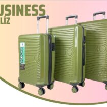 BUSINESS-HAKİ YEŞİL 3 LÜ SET VALİZ
