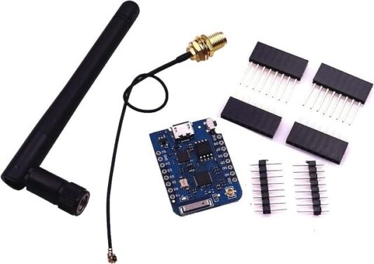 WEMOS D1 Mini Pro 16MB ESP8266 WiFi Geliştirme Kartı CP2104 USB Antenlİ Arduino IDE Uyumlu