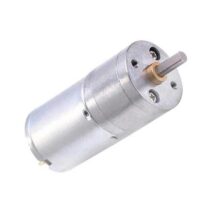 6V 25mm DC Gearbox Motor 16 RPM Yüksek Torklu Redüktörlü Motor