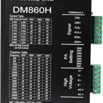 DM860H Dijital Step Motor Sürücü - 7.2A Fanlı AC/DC Yüksek Voltaj CNC Sürücüsü