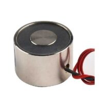 P50/30 24V Elektromıknatıs - 60kg Tutma Gücü - Endüstriyel ve Robotik Proje Tipi Güçlü Bobin