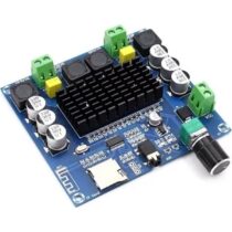 XH-A105 TDA7498 2x100W Bluetooth 5.0 Amfi Devresi | TF Kart ve AUX Girişli Ses Amplifikatörü