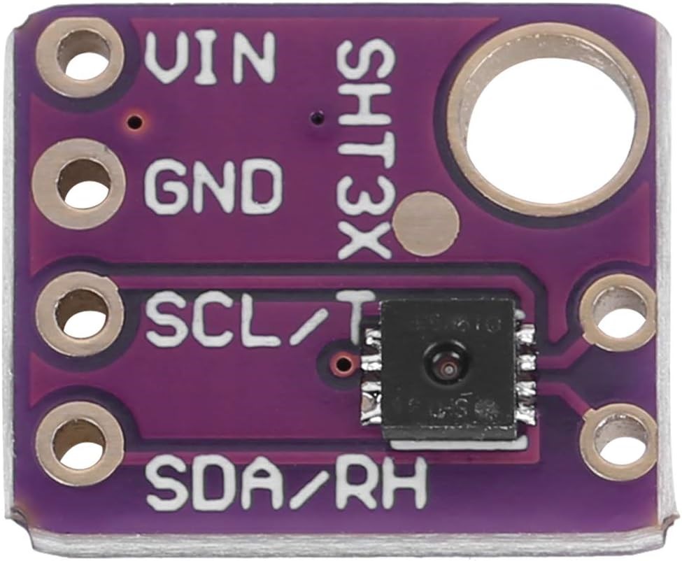 GY-SHT31-D Yüksek Hassasiyetli Dijital Sıcaklık ve Nem Sensörü Modülü I2C Arduino Uyumlu - Görsel 7