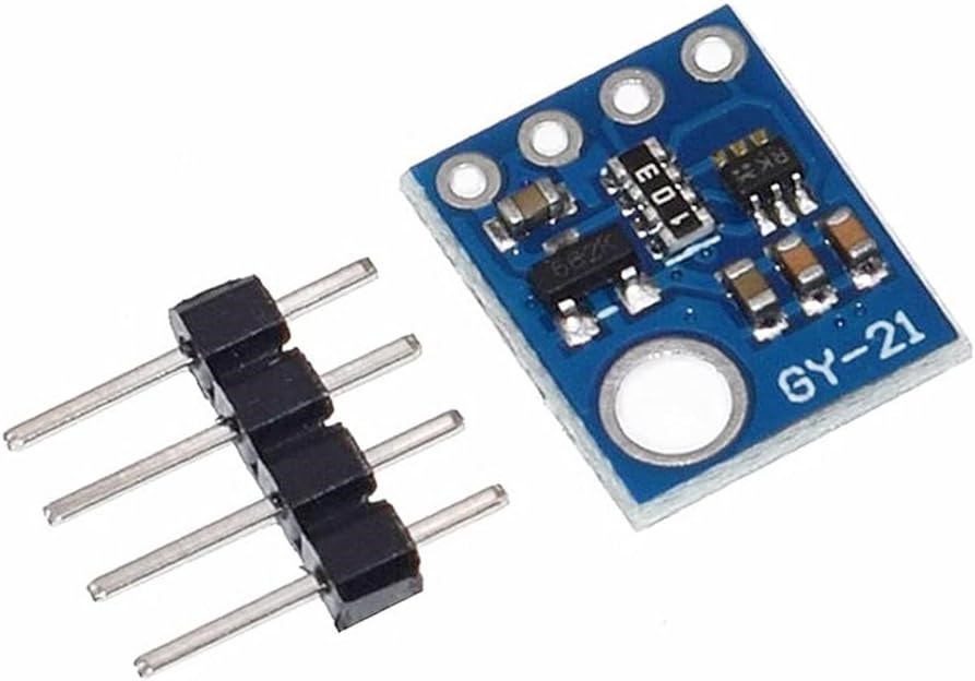 GY-21 SI7021 Hassas Sıcaklık ve Nem Sensör Modülü Kartı - I2C Arduino Uyumlu - Görsel 9