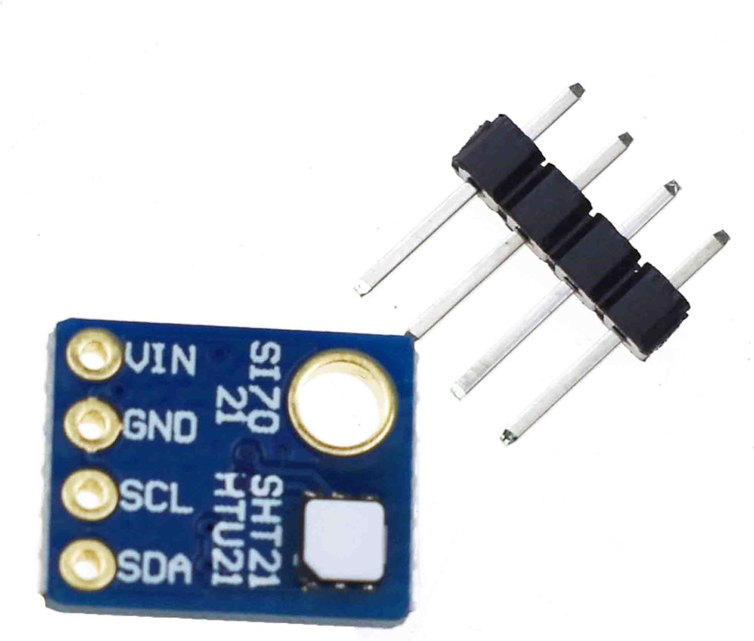 GY-21 SI7021 Hassas Sıcaklık ve Nem Sensör Modülü Kartı - I2C Arduino Uyumlu - Görsel 2