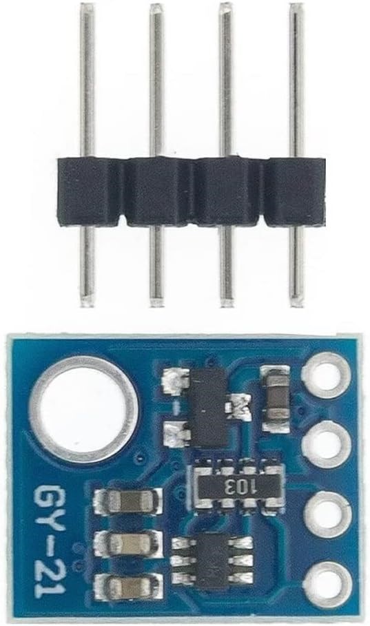 GY-21 SI7021 Hassas Sıcaklık ve Nem Sensör Modülü Kartı - I2C Arduino Uyumlu - Görsel 12