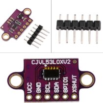 VL53L0X V2 Lazer ToF Mesafe Sensörü Modülü - 2M Hassas Ölçüm I2C
