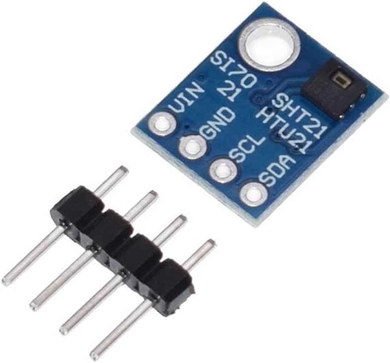 GY-21 SI7021 Hassas Sıcaklık ve Nem Sensör Modülü Kartı - I2C Arduino Uyumlu - Görsel 8