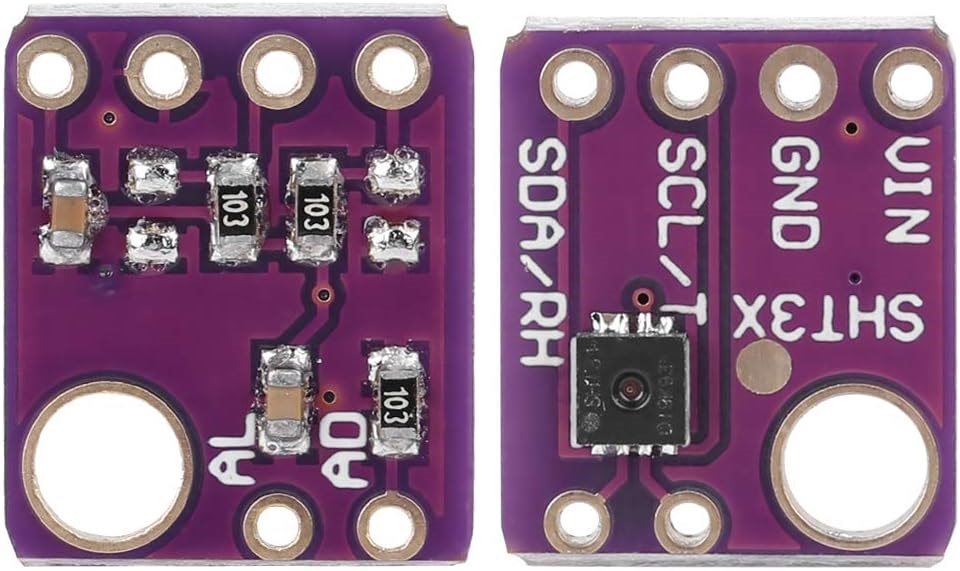 GY-SHT31-D Yüksek Hassasiyetli Dijital Sıcaklık ve Nem Sensörü Modülü I2C Arduino Uyumlu - Görsel 4