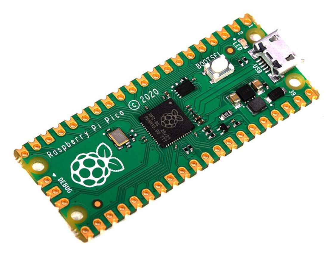 Raspberry Pi Pico RP2040 Çift Çekirdekli ARM Cortex-M0+ Geliştirme Kartı - Görsel 2