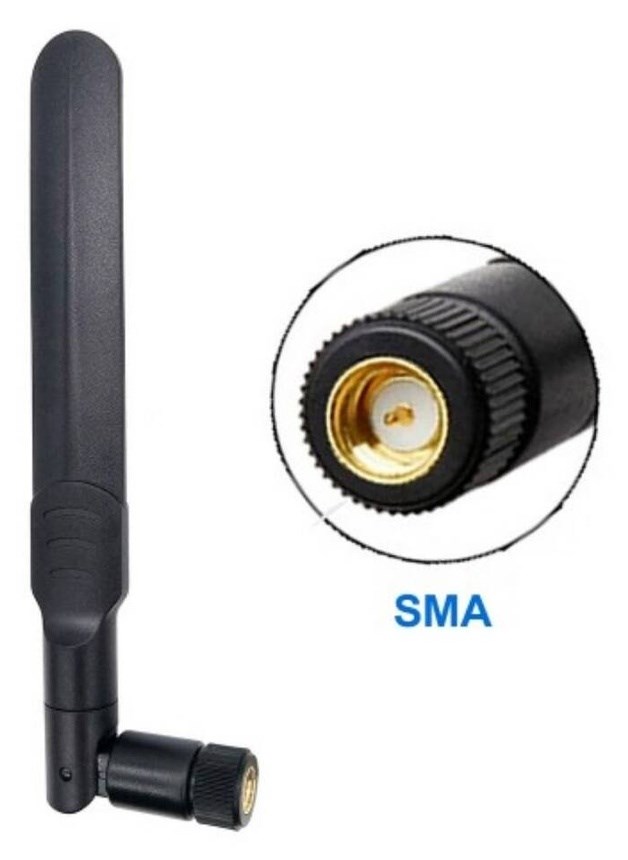 2.4GHz 8dBi 16cm Çok Yönlü SMA Erkek Katlanabilir Wifi Anten
