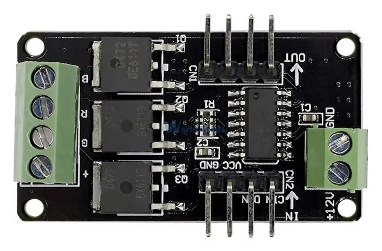 DIY MORE P9813 RGB Şerit LED Sürücü Modülü 12V - Görsel 2