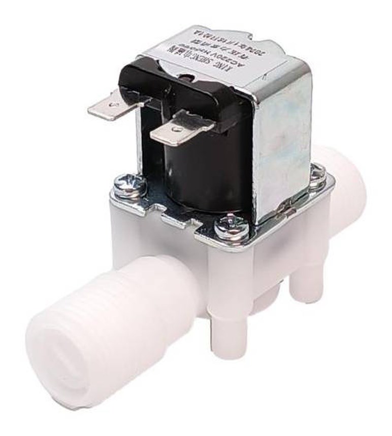 220V 1/2 İnç Plastik Gövdeli Su Solenoid Valf Normalde Kapalı - Görsel 6