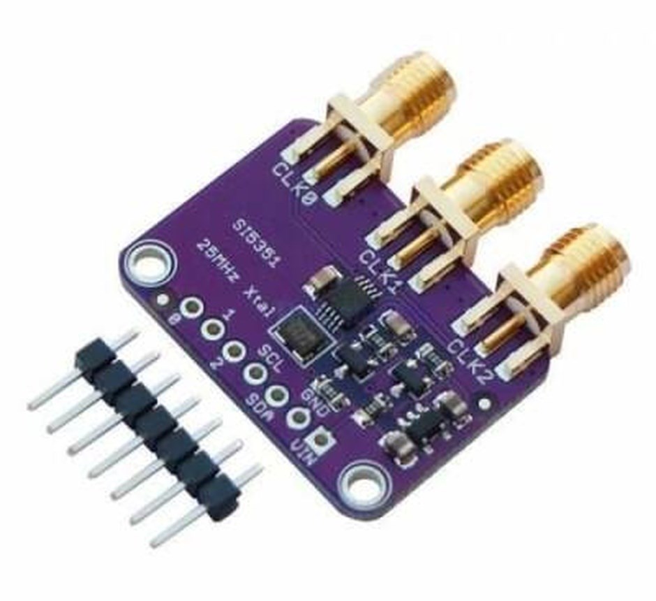 CJMCU Si5351 I2C Saat Sinyal Jeneratör Modülü 8kHz-160MHz 3 Çıkışlı