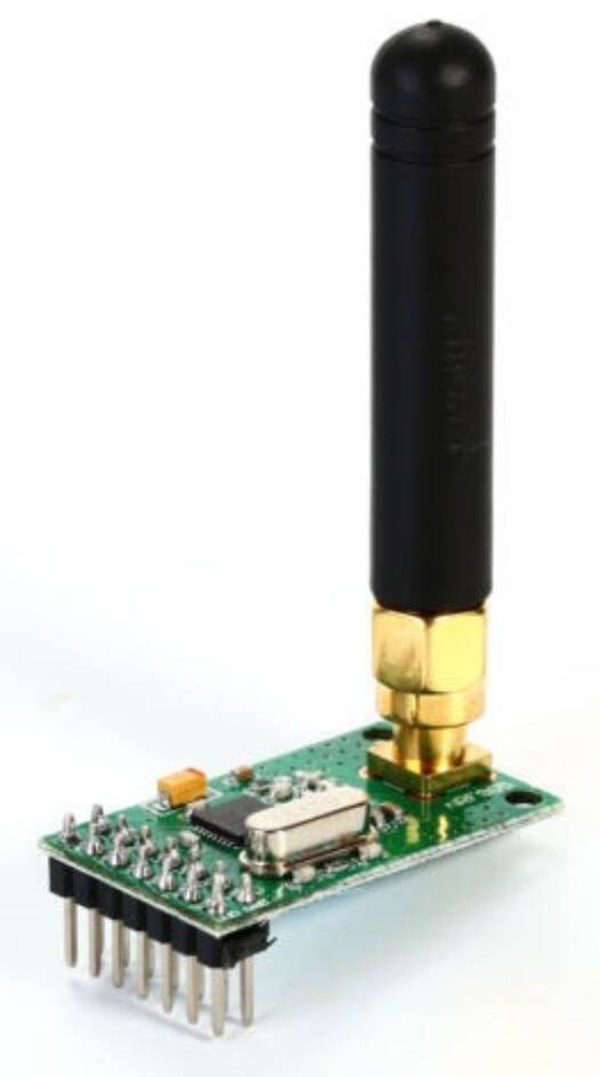 NRF905SE Kablosuz RF Verici ve Alıcı Modülü Harici Antenli 433/868/915 MHz - Görsel 2