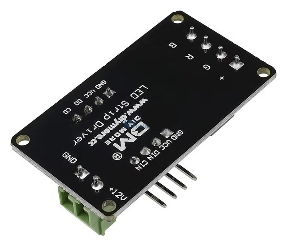 DIY MORE P9813 RGB Şerit LED Sürücü Modülü 12V - Görsel 3
