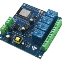 ESP32 Wi-Fi ve Bluetooth Destekli 4 Kanal Röle Kartı AC 220V DC 5-30V