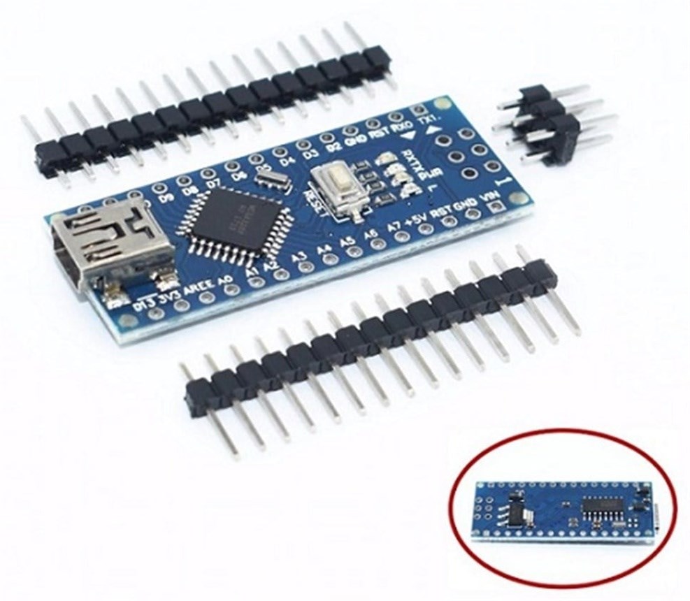 Nano CH340 ATmega328PB Geliştirme Kartı Lehimlenmemiş Pin