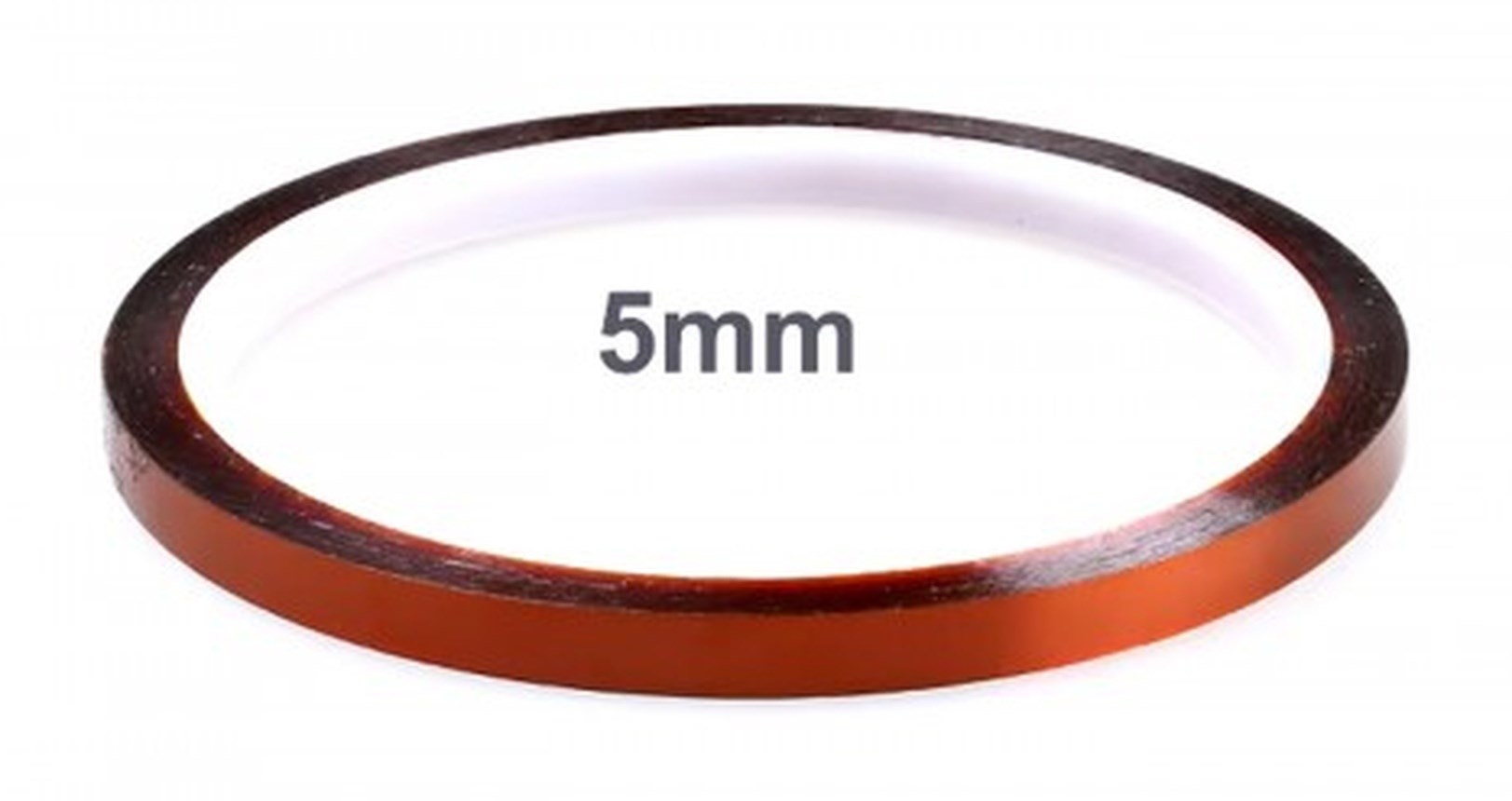 Isıya Dayanıklı Poliimid Bant 5mm x 30 Metre Devre Maskeleme Bandı - Görsel 4