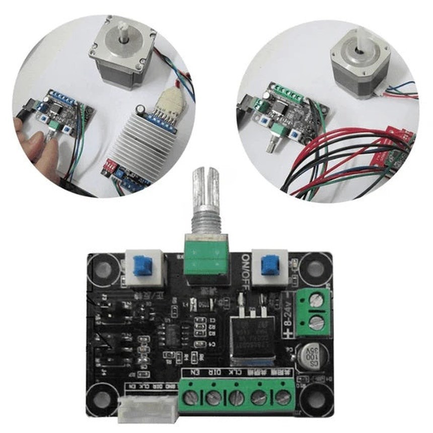 MKS OSC V1.0 Step Motor Sürücü Hız Kontrol ve Sinyal Üretici Modül - Görsel 5