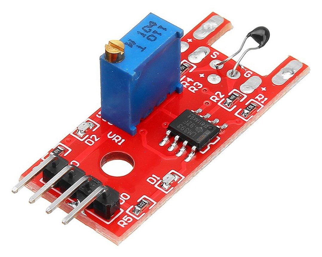 KY-028 Dijital ve Analog Sıcaklık Sensörü Modülü LM393 Termistör