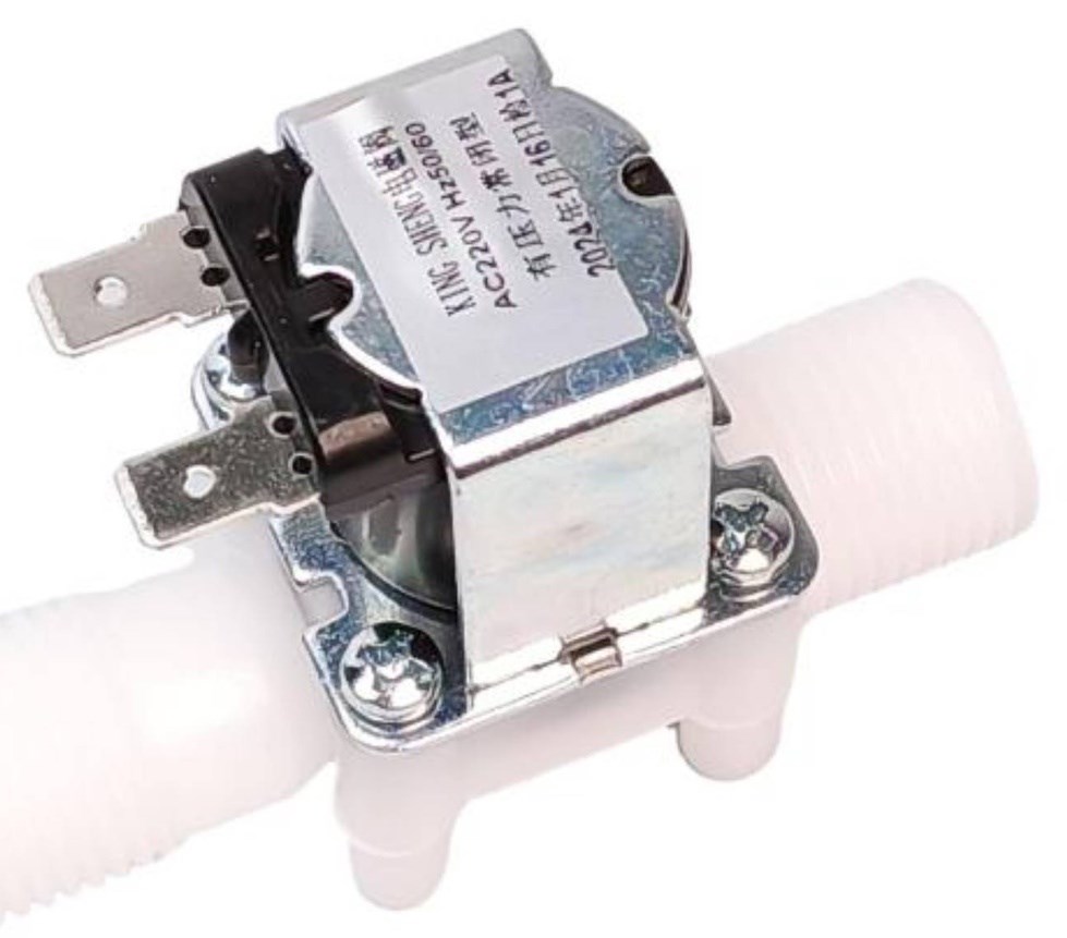 220V 1/2 İnç Plastik Gövdeli Su Solenoid Valf Normalde Kapalı - Görsel 4