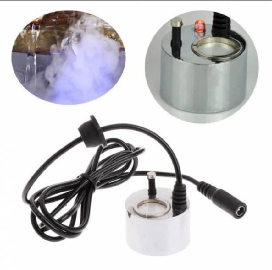 24V Adaptörlü Ultrasonik Sis Yapıcı Su Altı Buhar ve Sis Efekti Atomizer Seti - Görsel 5