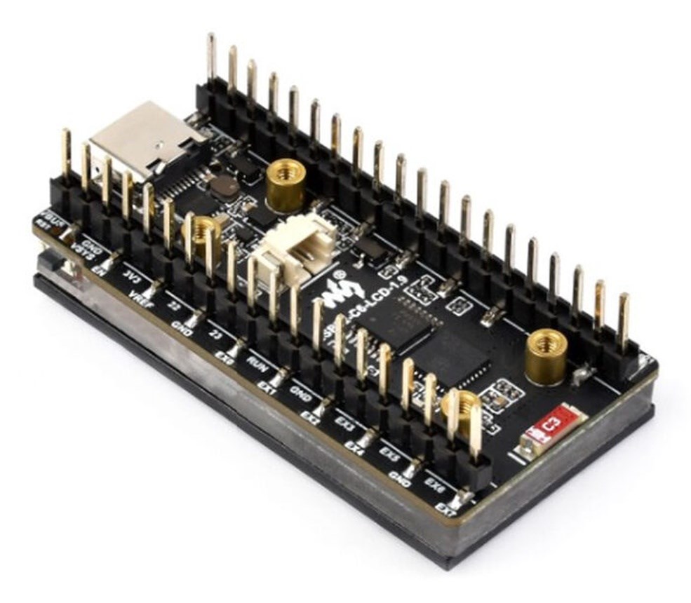 ESP32-C6 1.9 İnç LCD Ekranlı Geliştirme Kartı - Görsel 5