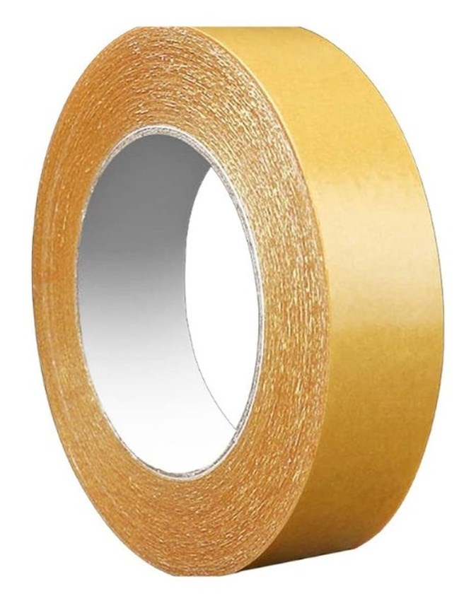 Çift Taraflı Örgülü Sabitleme ve Montaj Bandı 20mm x 20m