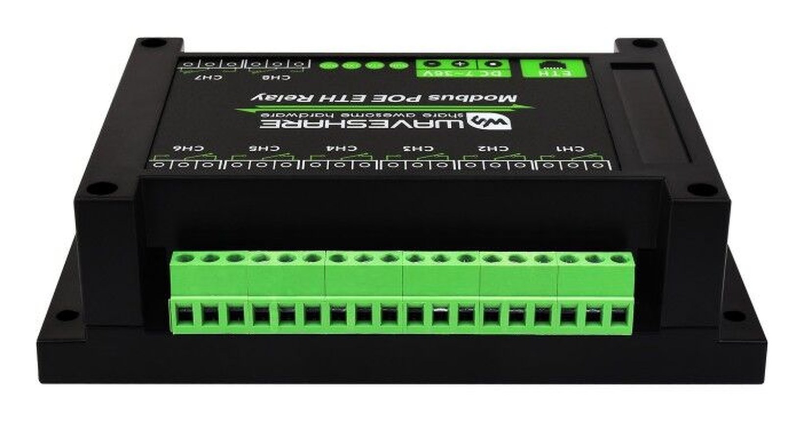 8 Kanallı Ethernet Röle Modülü Modbus RTU TCP PoE Port - Görsel 3