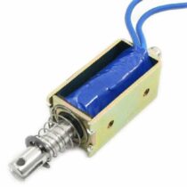 12V DC İtme Çekme Solenoid Elektromıknatıs 10mm Strok 5N Güç JF-0530B
