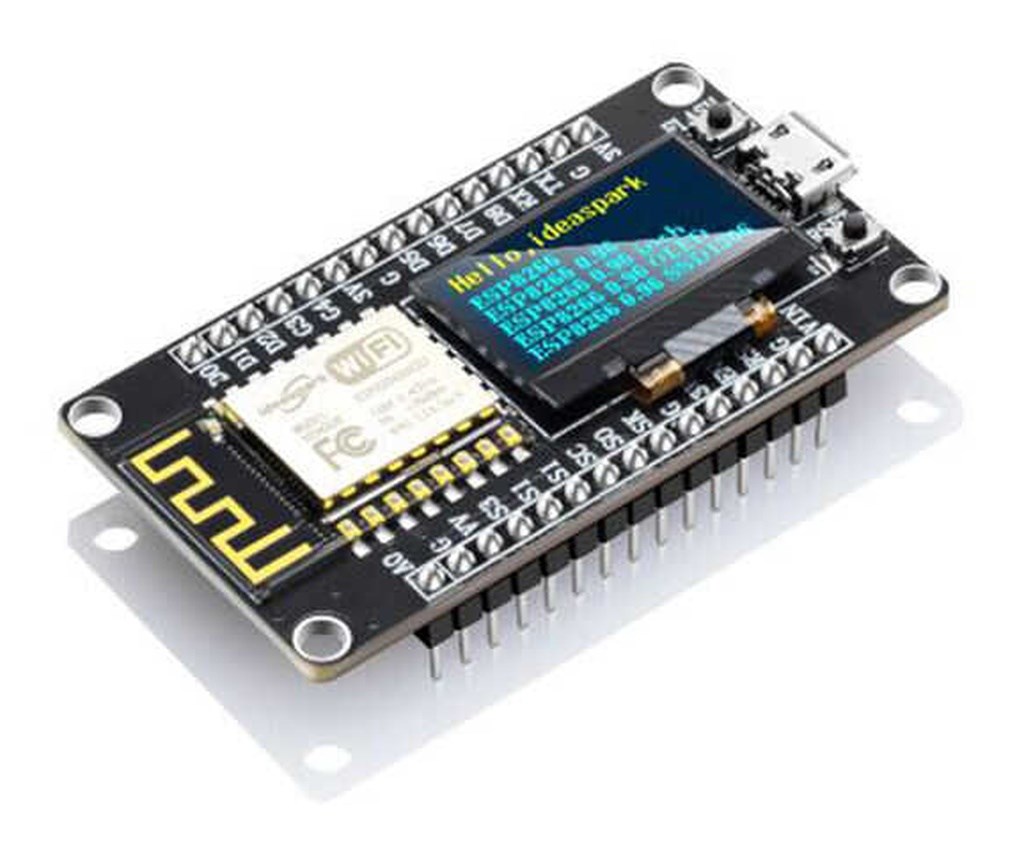 NodeMCU ESP8266 0.96 İnç OLED Ekranlı WiFi Geliştirme Modülü - Görsel 2