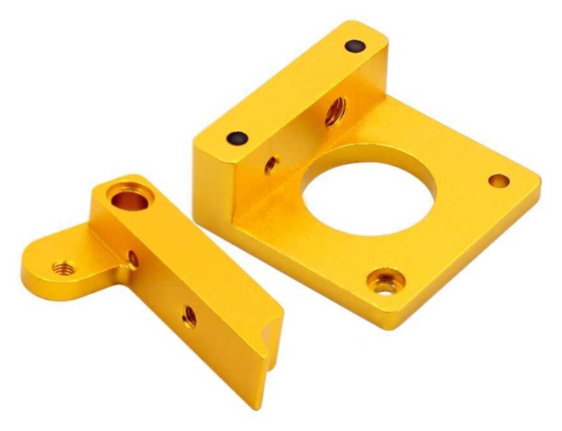 3D Yazıcı MK8 Alüminyum Ekstruder Besleme Mekanizması Sağ Yön Right - Görsel 3